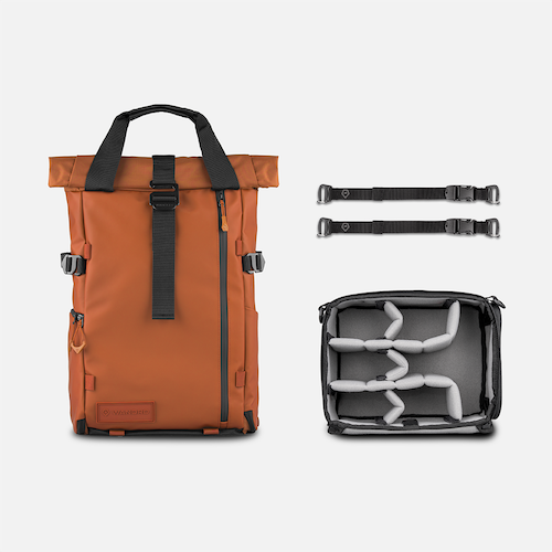 Wandrd PRVKE 21 Sedona Orange Photo Bundle