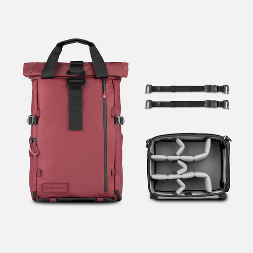 Wandrd PRVKE 31L Rhone Burgundy Photo Bundle