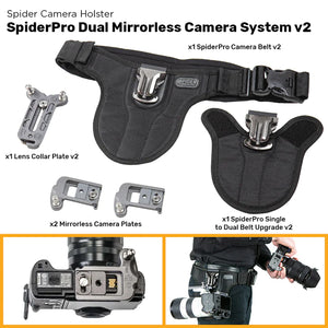 SpiderPro Mirrorless Dual Camera System  V2 (DCS)