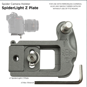 SpiderLight “Z” Camera Plate