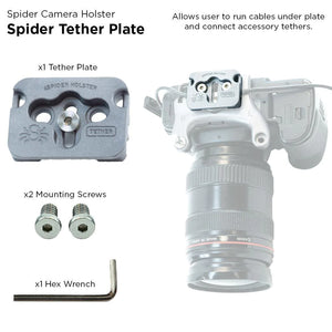 SpiderPro TETHER Tripod Adapter Plate (For Arca-Swiss)