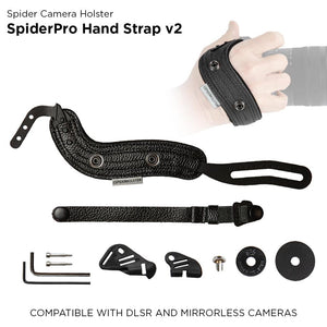 SpiderPro Hand Strap V2 - Black