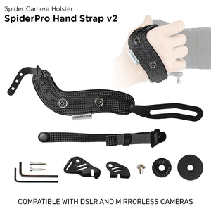 SpiderPro Hand Strap V2 - Graphite