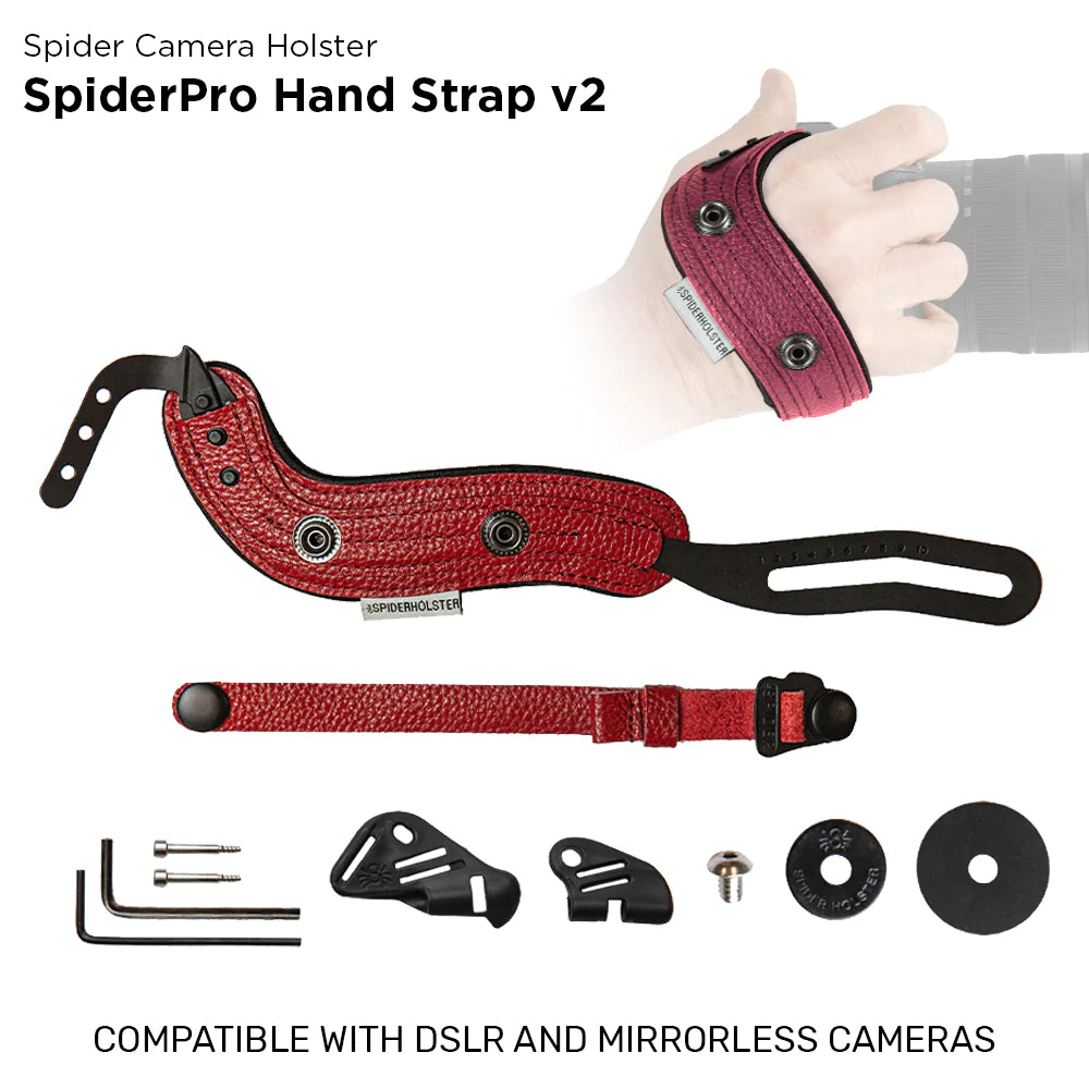 SpiderPro Hand Strap V2 - Red