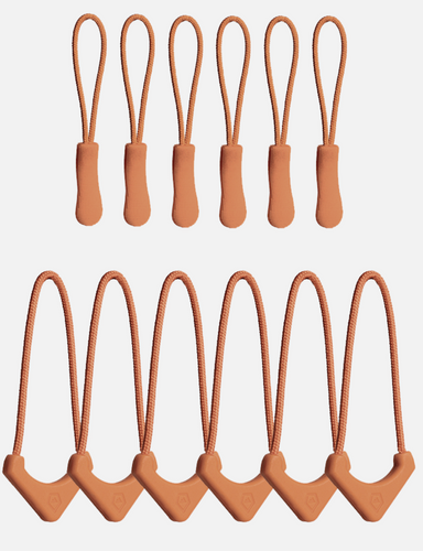 WANDRD Standard Zipper Puller - Sedona Orange