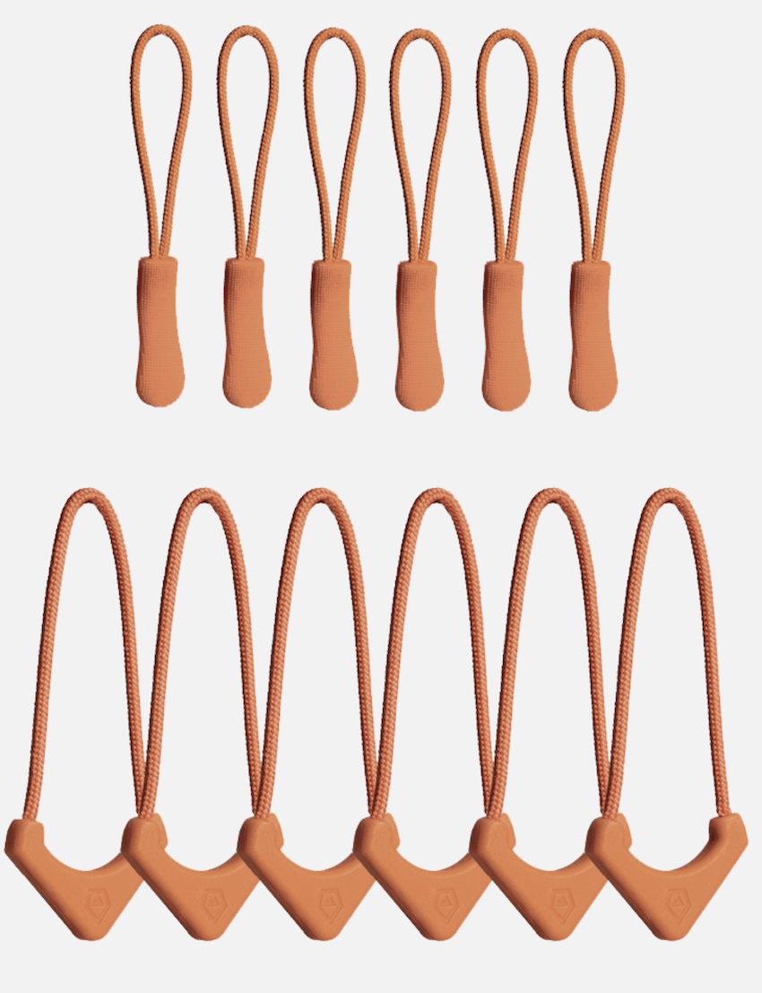 WANDRD Standard Zipper Puller - Sedona Orange